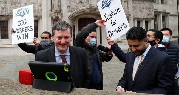 Суд вынудил Uber «нанять» 70 тысяч таксистов в Великобритании