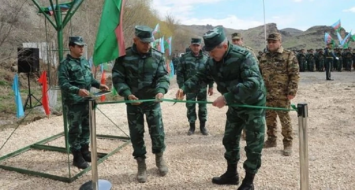 На границе с Арменией открылась новая воинская часть ГПС - ФОТО