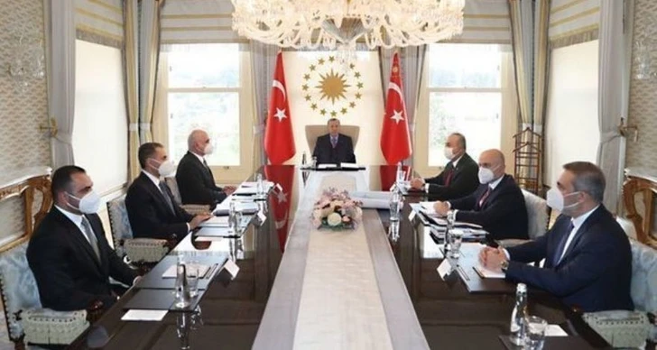 Президент Турции принял заместителя премьер-министра Азербайджана - ФОТО