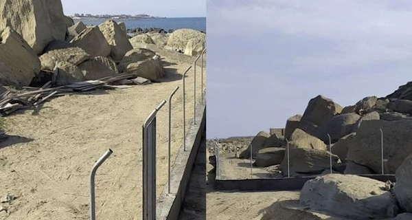 Археологический памятник в Хазарском районе на грани уничтожения? - ФОТО