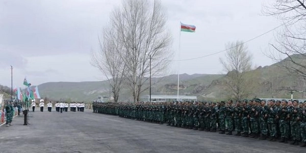 На границе с Арменией открылась новая воинская часть - ФОТО