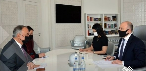 Анар Керимов встретился с послом Афганистана - ФОТО