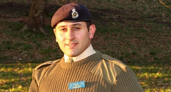 В Великобритании офицер азербайджанской армии удостоен премии