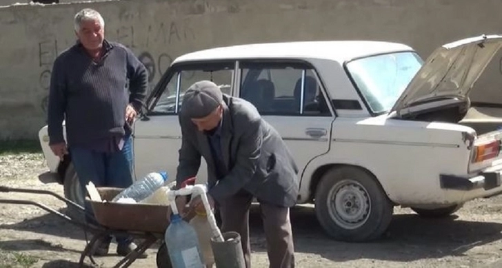 В азербайджанском селе Грузии решится проблема с водоснабжением - ВИДЕО