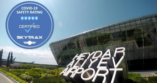 Международный аэропорт Гейдар Алиев удостоен наивысшим рейтингом безопасности по COVID-19