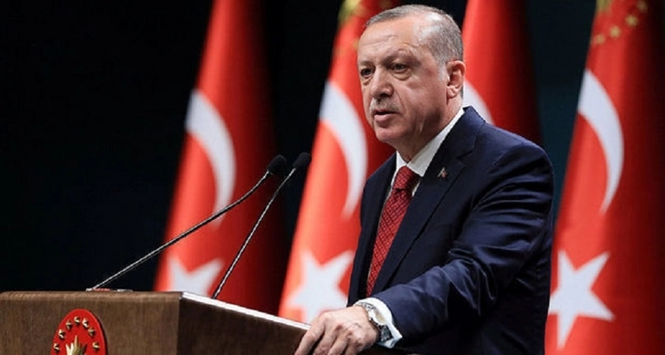 Президент Турции принял участие в прошедшем форуме в Баку посредством видеосвязи