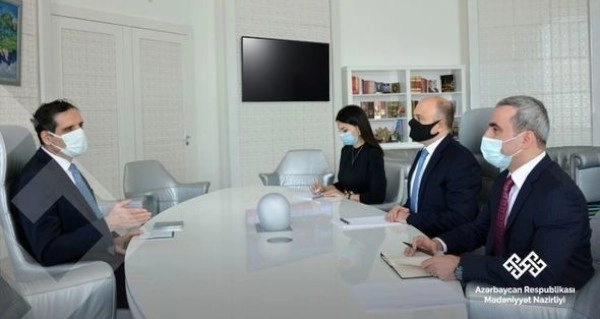 Анар Керимов встретился с послом Турции в Азербайджане - ФОТО