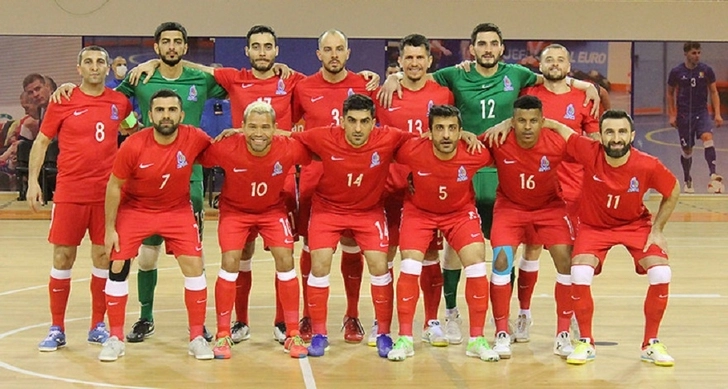 Сборная Азербайджана по футзалу проводит последний матч в отборочном цикле ЕВРО-2022