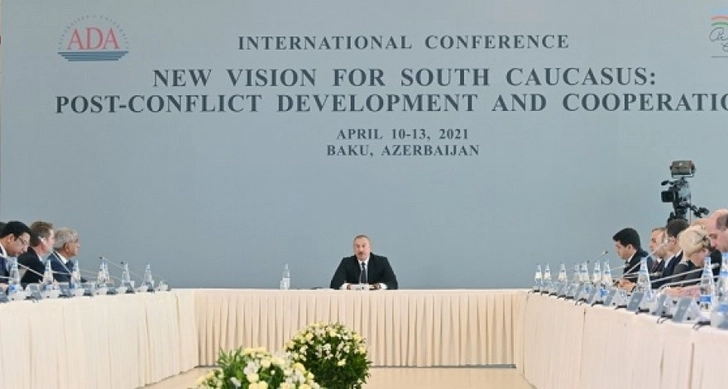 Выступление Ильхама Алиева на конференции в Университете ADA находится на повестке дня мировых медиа