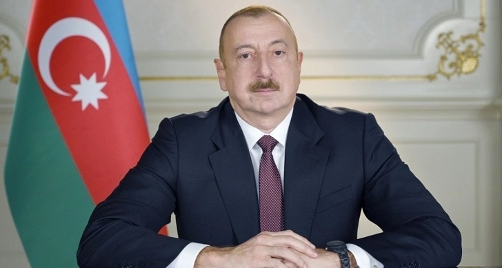 Президент Азербайджана принял участие в церемонии сдачи в эксплуатацию автодороги Гаджигабул-Муган - ВИДЕО