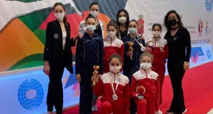 Азербайджанские спортсменки завоевали три медали на турнире по художественной гимнастике в Варшаве - ФОТО