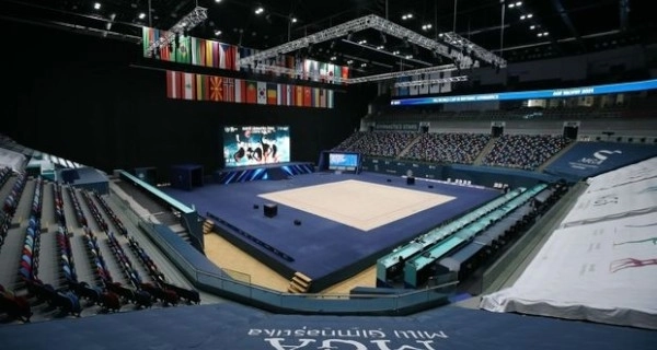 Национальная арена гимнастики в Баку полностью готова принять Кубок мира по художественной гимнастике - ФОТО