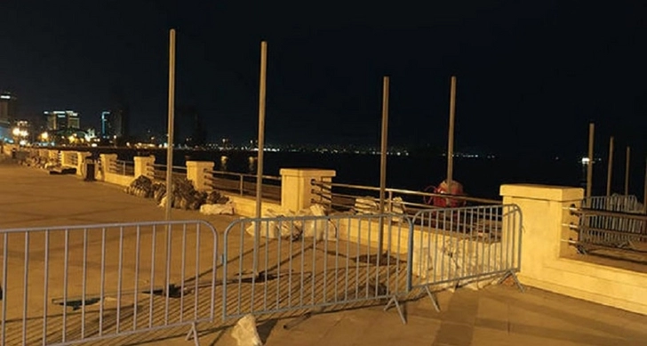 В Управлении приморского бульвара в Баку отреагировали на информацию в соцсетях о строительстве нового объекта