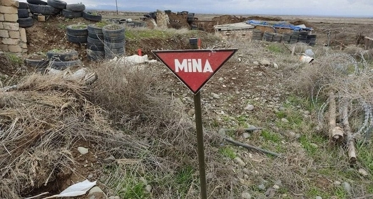 В Азербайджане продемонстрировали типы мин, обнаруженные на освобожденных территориях - ВИДЕО