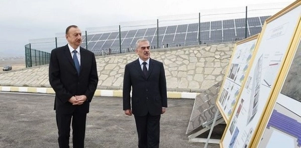 Президент ознакомился с ходом строительства Ордубадской ГЭС