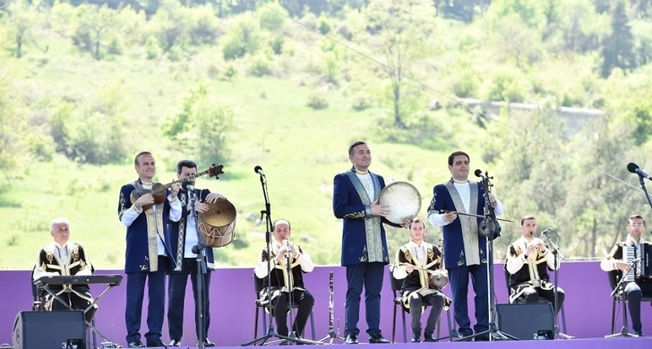 В освобожденном от оккупации городе Шуша впервые проходит музыкальный фестиваль «Харыбюльбюль»