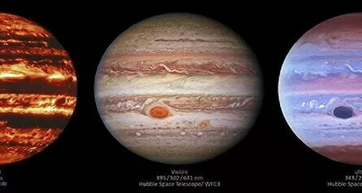 Астрономы получили необычные изображения Юпитера