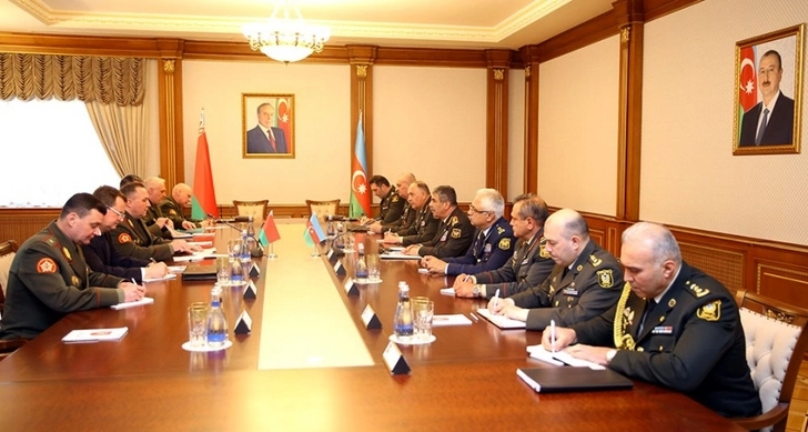 Обсуждены перспективы развития военно-технического сотрудничества между Азербайджаном и Беларусью - ВИДЕО