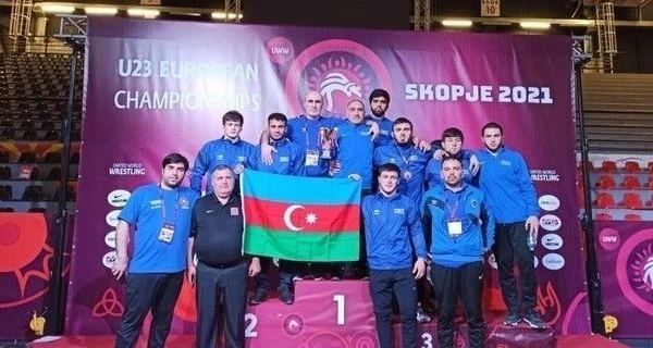 Азербайджанские борцы завоевали на чемпионате Европы семь медалей