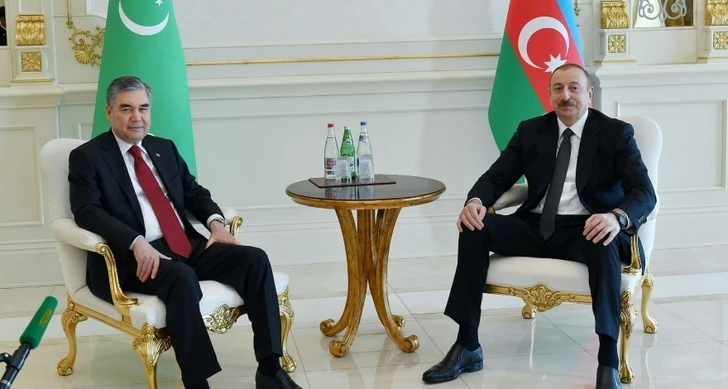 Бердымухамедов: Туркменистан и впредь намерен вести с Азербайджаном в высшей степени доверительный диалог
