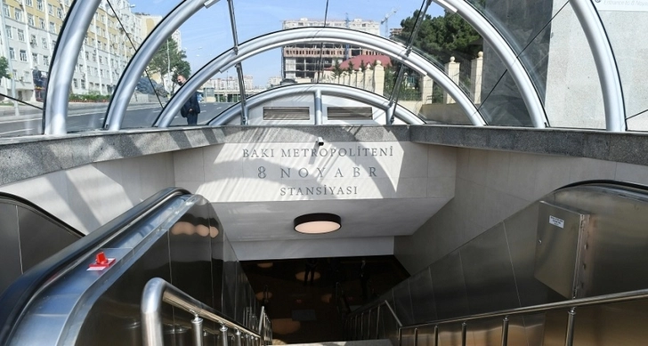Названа дата открытия станции «8 ноября» Бакинского метрополитена