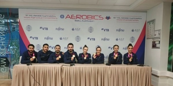 Азербайджанские гимнасты: Золотую медаль чемпионата мира мы посвящаем своей стране