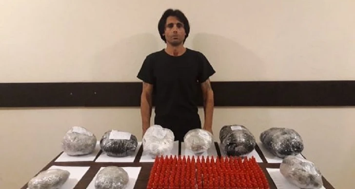 Азербайджанские пограничники пресекли контрабанду наркотиков - ФОТО