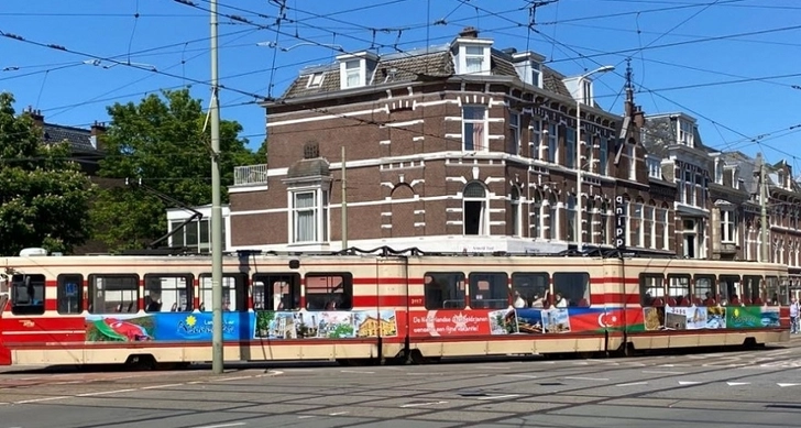 В Гааге будет курсировать трамвай, украшенный рисунками с изображением достопримечательностей Азербайджана
