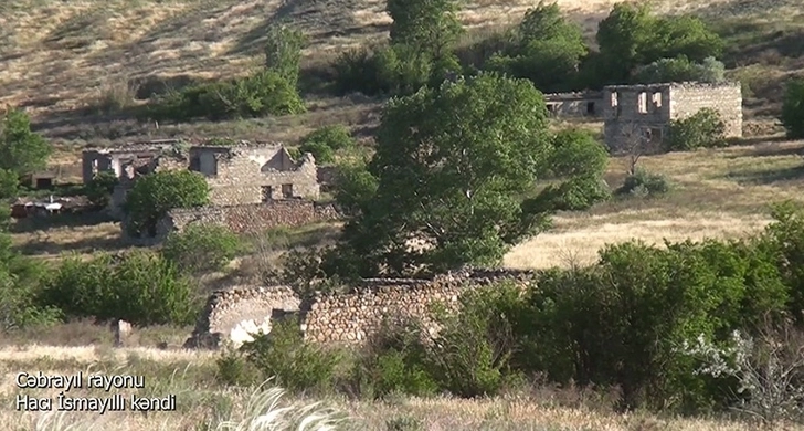 Минобороны Азербайджана показало село Гаджи Исмаиллы освобожденного Джебраильского района - ВИДЕО