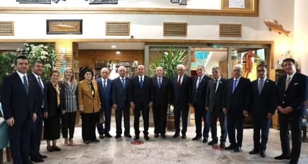 Мевлют Чавушоглу встретился с делегацией парламента Азербайджана
