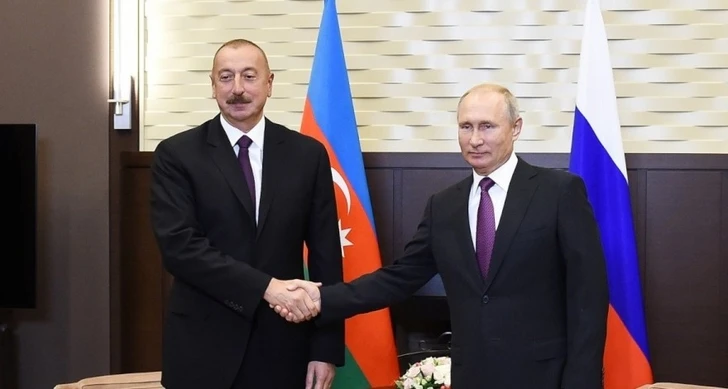 Ильхам Алиев поздравил Владимира Путина: Высоко ценим посреднические усилия РФ