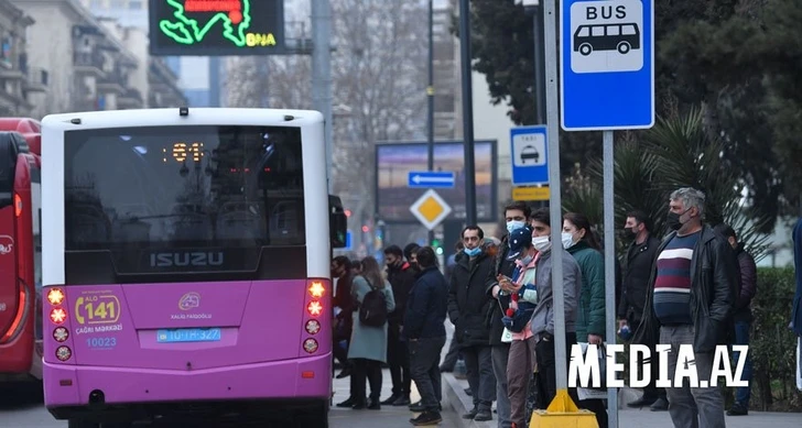 Объявлен график работы автобусов в Баку в выходные дни