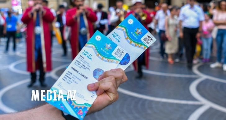ЕВРО-2020: На первую игру в Баку продано более 16 тыс. билетов