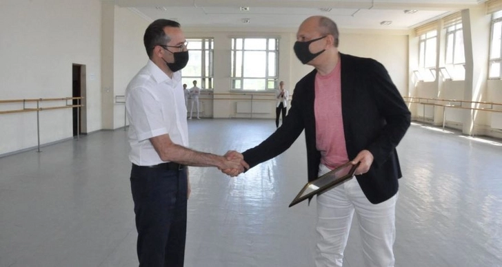 Всемирно известный хореограф посетил Бакинскую академию - ФОТО