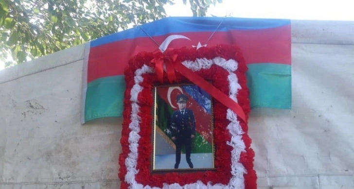 Погибший в ДТП офицер ГПС Азербайджана похоронен в Товузе