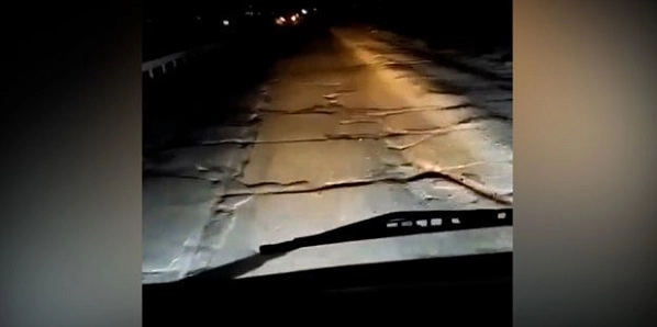Дорога Губа - Баку находится в ужасном состоянии - ВИДЕО