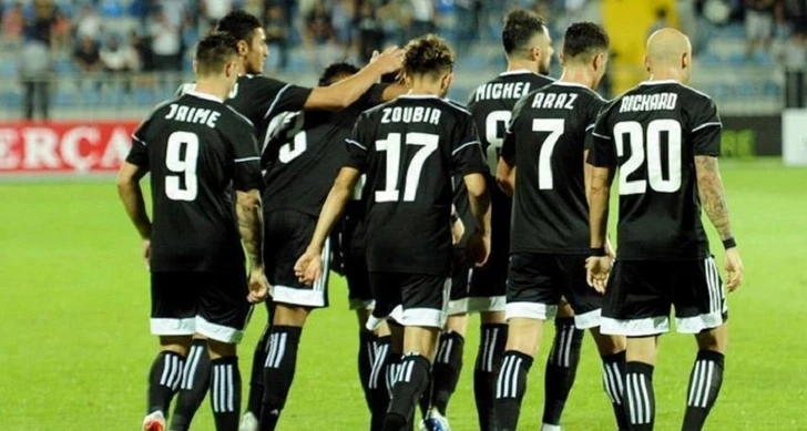 «Карабах» забил «Кешля» семь безответных мячей