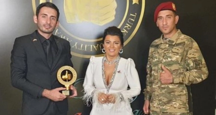 Герой Отечественной войны Азербайджана удостоен турецкой премии Turkey Quality Awards 2021