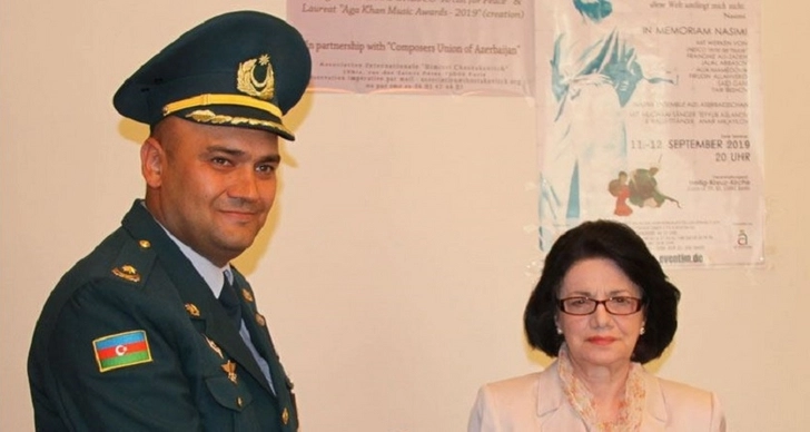 Фирангиз Ализаде награждена юбилейной медалью «100-летие Пограничной службы Азербайджана»