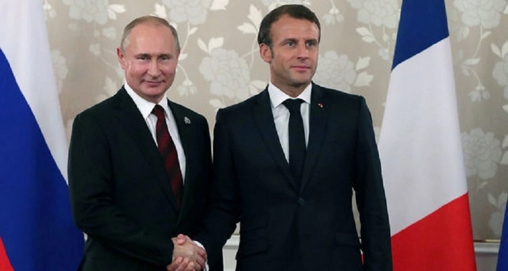 Путин и Макрон обсудили Карабах