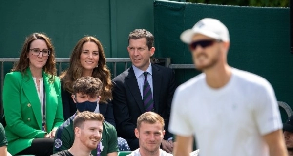 Кейт Миддлтон посетила теннисный матч в рамках Уимблдонского турнира - ФОТО