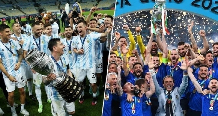 Аргентина и Италия могут встретиться в матче континентальных чемпионов