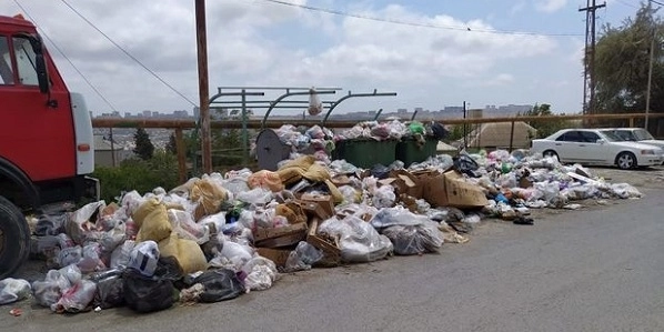 Жители Сулутепе страдают из-за скопления бытовых отходов - ВИДЕО/ОБНОВЛЕНО
