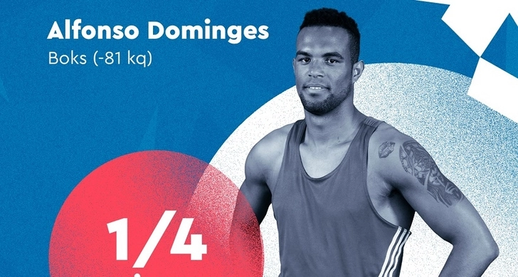 Боксер Лорен Альфонсо Домингес вышел в четвертьфинал Олимпиады-2020