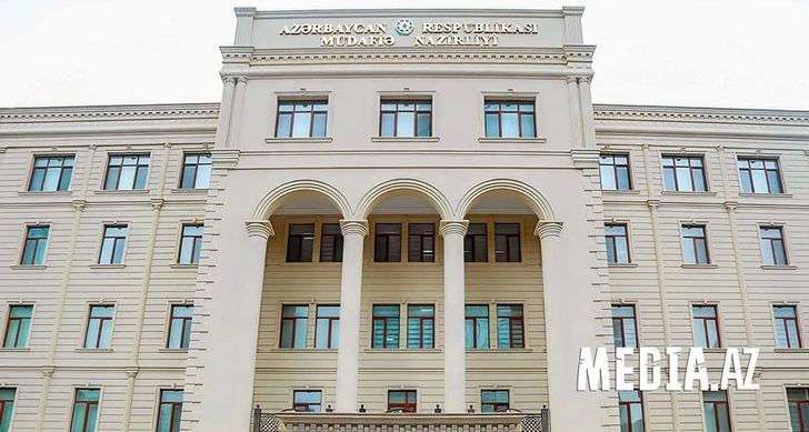 Минобороны: Позиции ВС Азербайджана подверглись обстрелу в направлении государственной границы