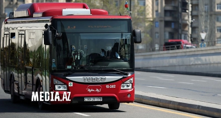В Баку изменена схема движения двух автобусов