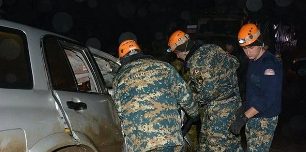 В Армении разбился автомобиль с российскими военнослужащими
