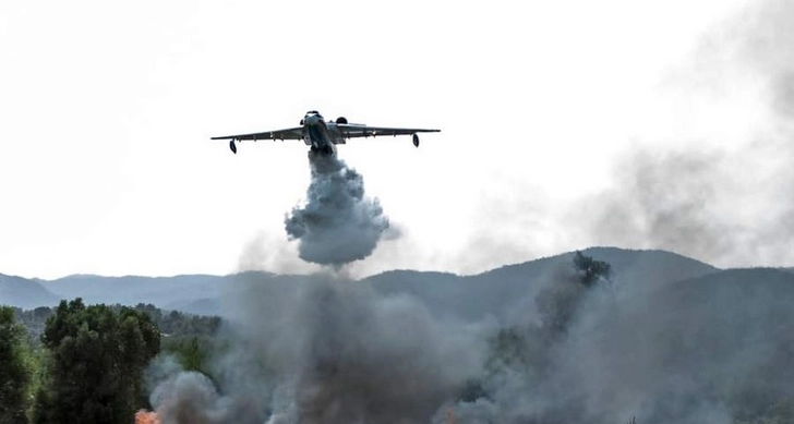 В Турции разбился самолет, участвовавший в тушении пожаров