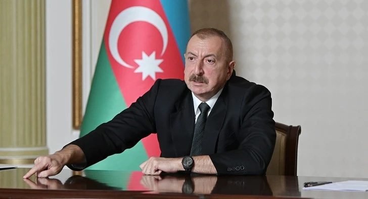 Ильхам Алиев: Зангезурский коридор может стать новым транспортным проектом Евразии
