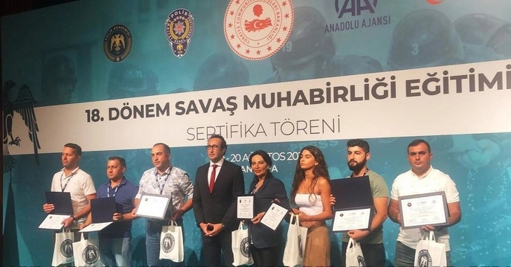 В Анкаре завершился тренинг на тему «Военная журналистика», награждены азербайджанские журналисты - ФОТО
